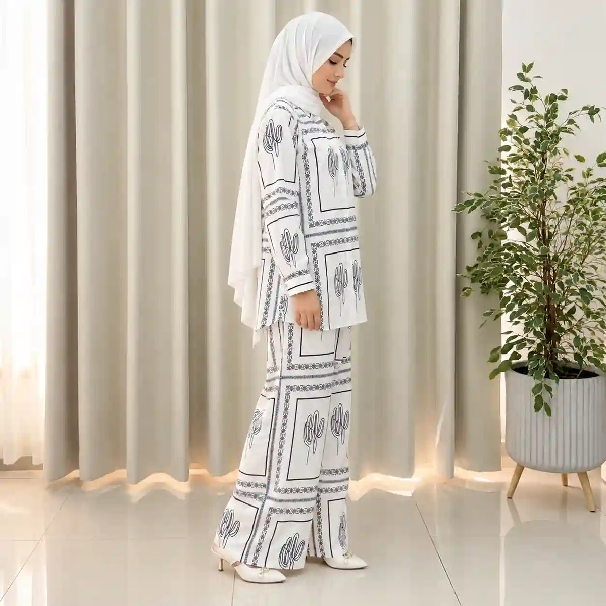 Sahara Cactus Print Co-Ord Set