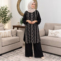 Midnight Vine Embroidered Co-Ord Set