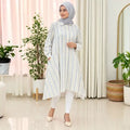 Skyline Striped Modest Tunic