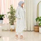 Skyline Striped Modest Tunic